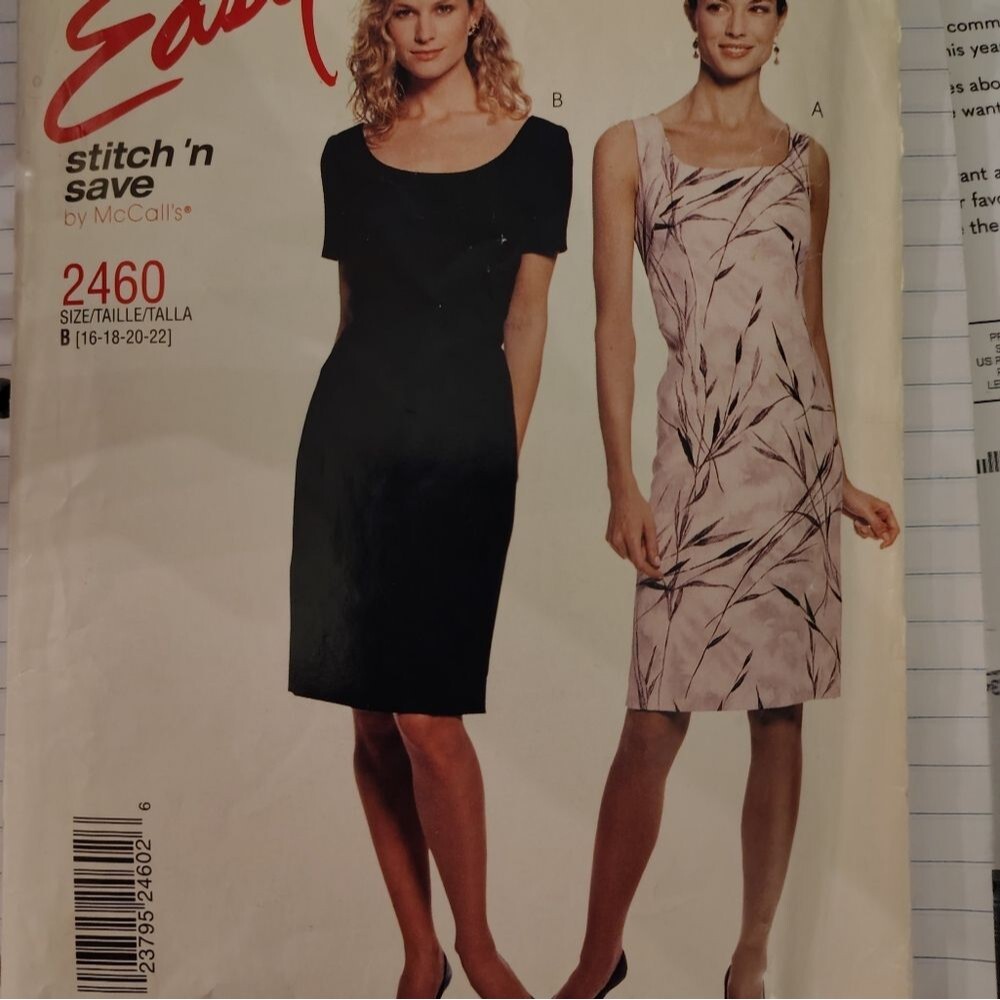 Sewing Pattern for Women's Dresses